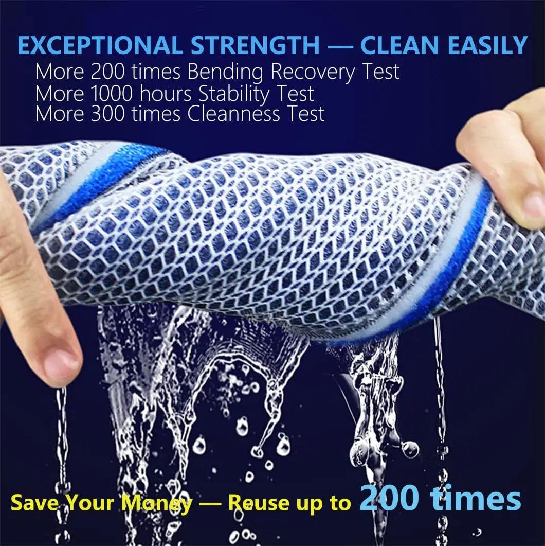 12D 8D Aquarium Filter Bio Sponge | Fish Tank Filter Media No Glue | Foam Cotton Skimmer Aquarium Water Filtration