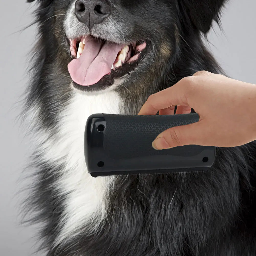 Pet shedding Brush  for Dogs & Cats with Long & Short Fur, Gentle grooming tool for shedding