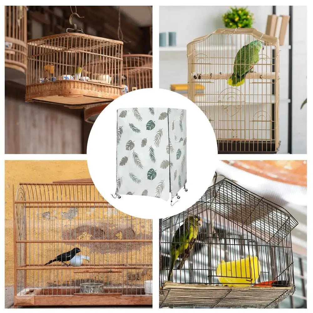 Parrot Cage Cover Waterproof | Large Bird Cage Cover Washable | Protective Cover For Sunlight/Wind