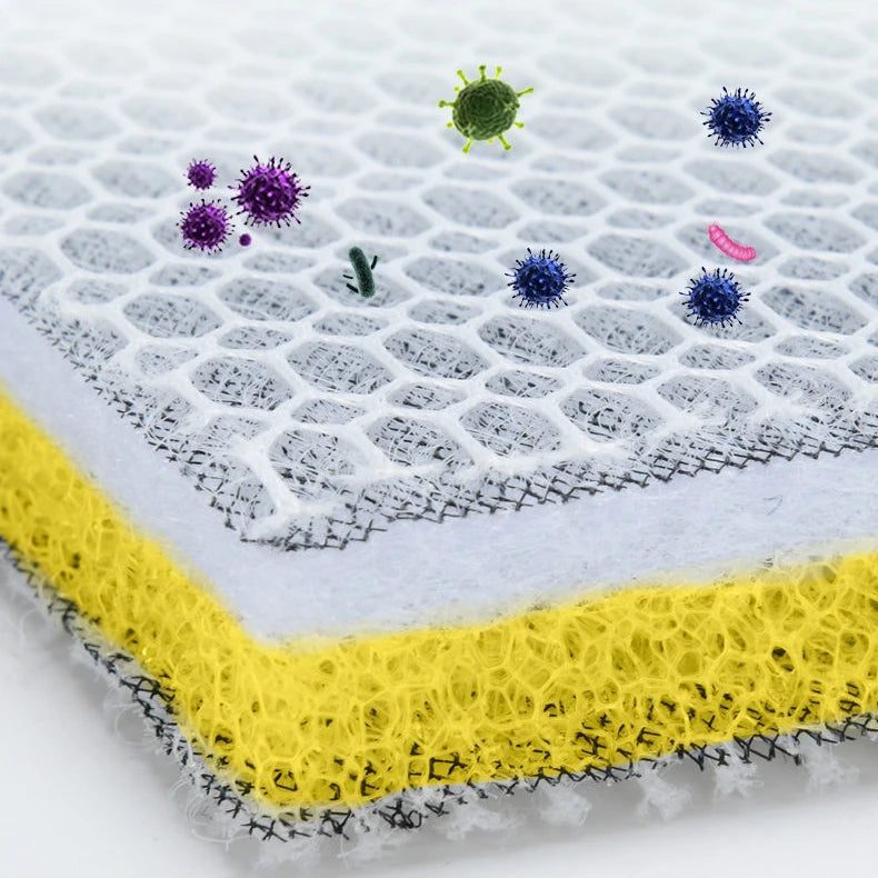 12D 8D Aquarium Filter Bio Sponge | Fish Tank Filter Media No Glue | Foam Cotton Skimmer Aquarium Water Filtration