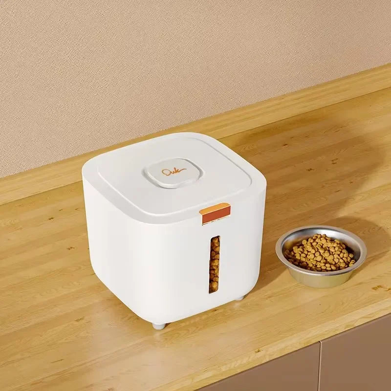 Pet food storage barrel large, sealed moisture-proof, cat and  dog food barrel storage