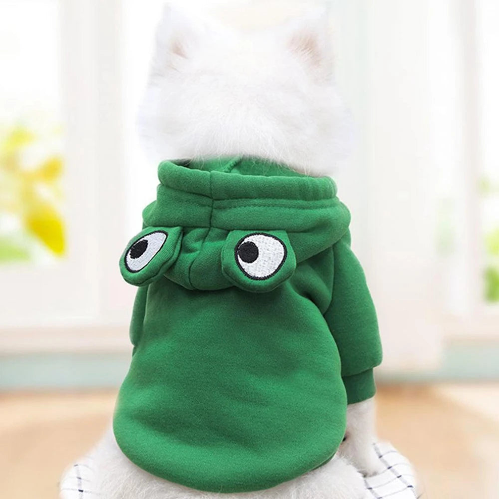 Cute Fruit Dog Clothes for Small Dogs | Hoodies Warm Fleece  Christmas Costume Coat for Dogs And Cats