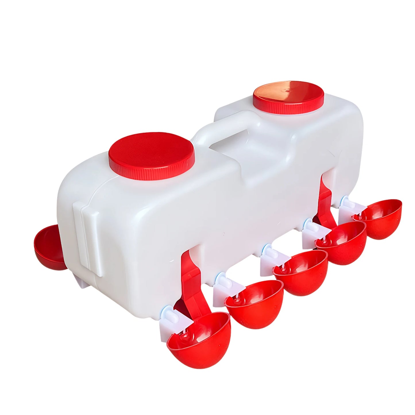 10KG Self Filling Automatic Chicken Water Dispenser with  Drinking Cup for Quail, Duck, Turkey
