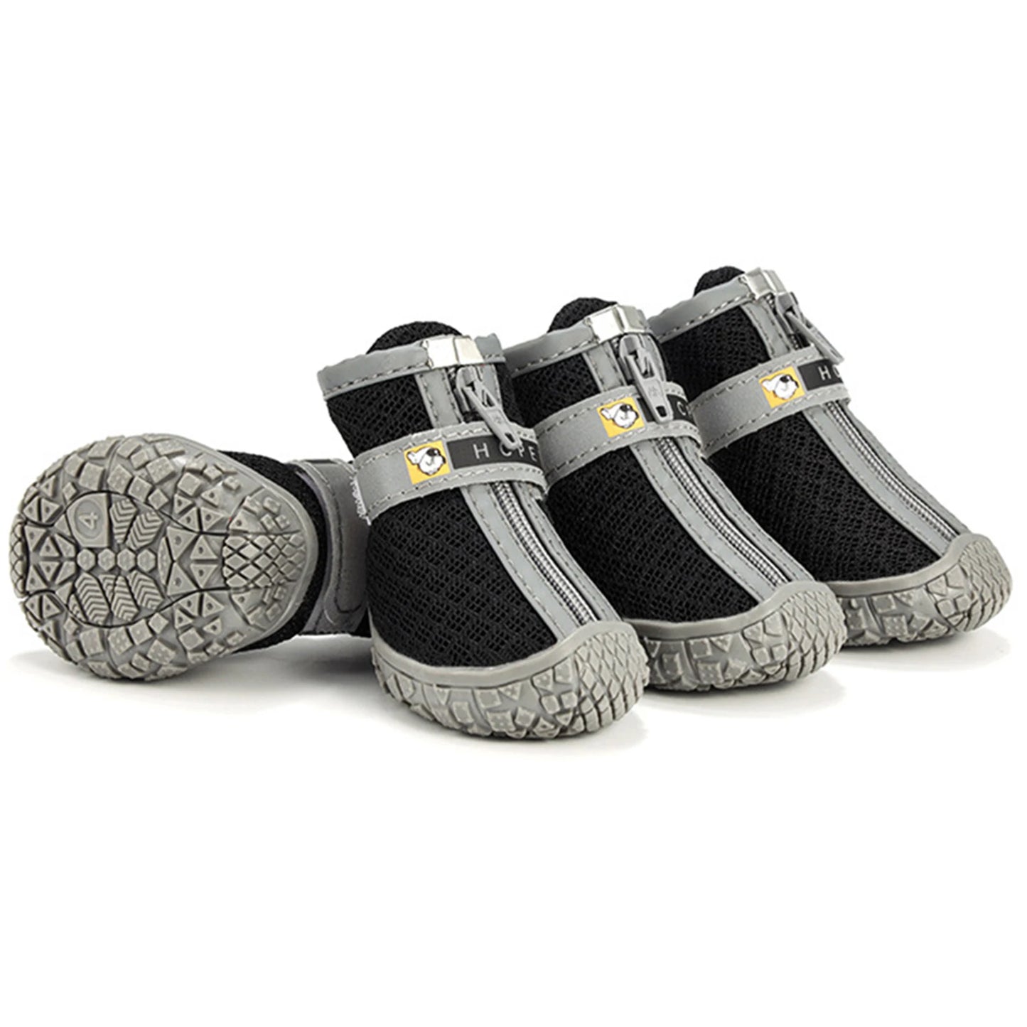 Dog Shoes Non-Slip Soles | Thick Plush  Paw Protection  Shoes Warm For Dog |  Breathable Climbing Pet Booties