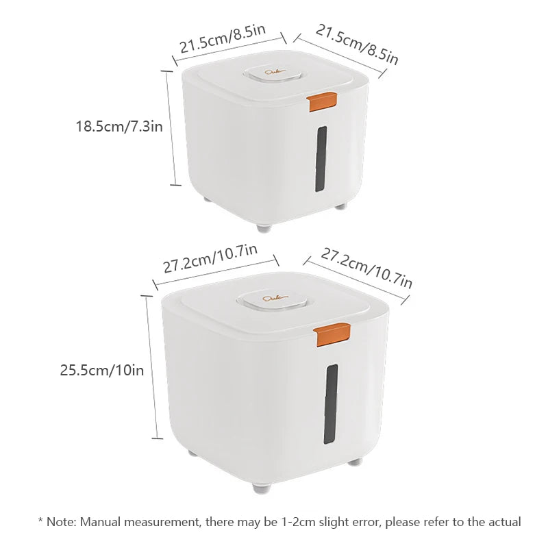 Pet food storage barrel large, sealed moisture-proof, cat and  dog food barrel storage