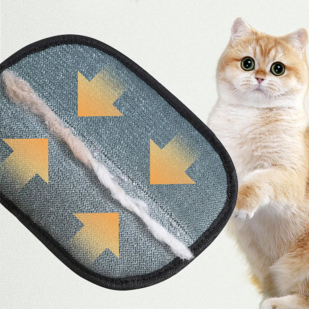 Pet Grooming Gloves Hair Remover Brush  for Dog Cat Rabbit with Long/Short/Curly Hair
