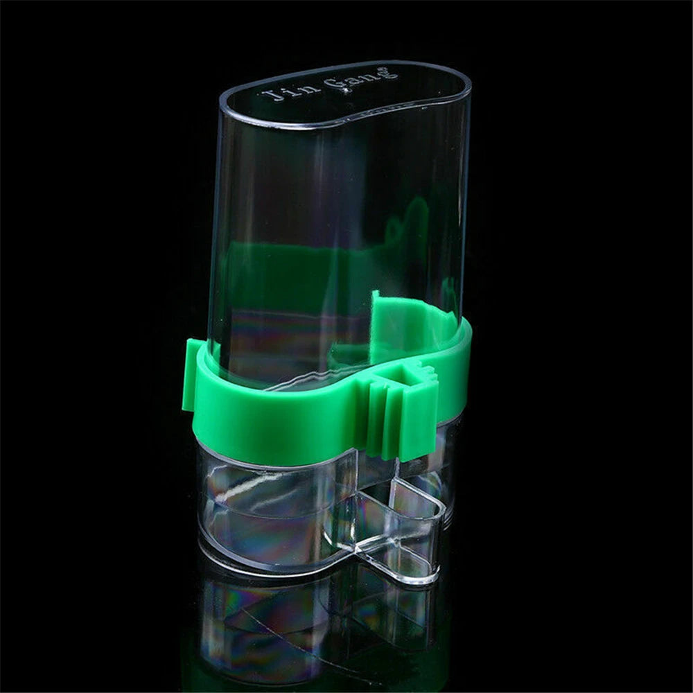Bird Feeder Large Plastic Automatic |Parrot Drinking Cup Pet Bird Supplies Water Dispenser