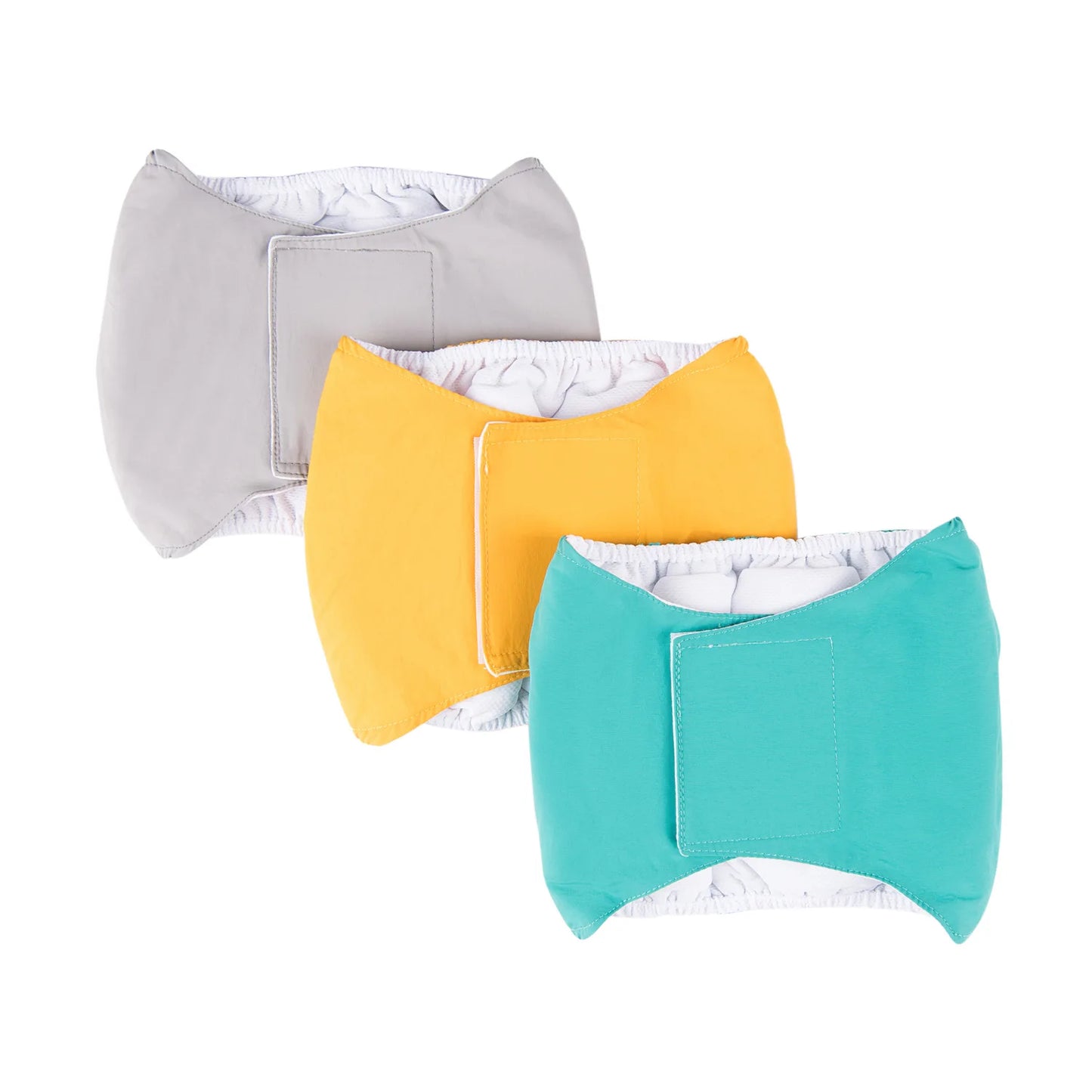 Reusable Male Dog Belly Bands, Washable & Adjustable Diapers, Anti-Mating Harassment, Estrus Safety Pants with Absorbent Layer
