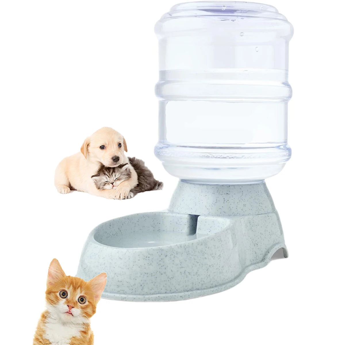 Automatic Water Dispenser Large Capacity, Small Dog and Cat Food /Water Dispenser