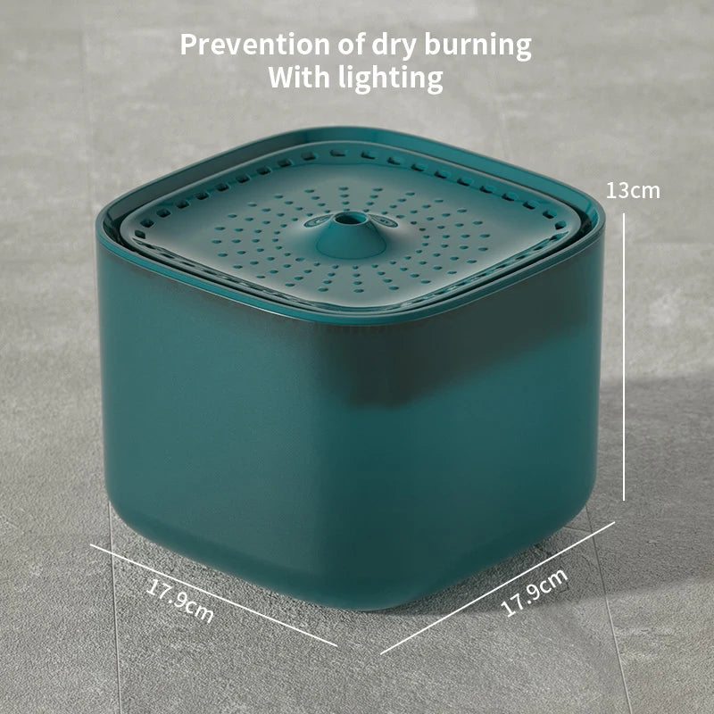 3L Cat Water Fountain Auto Recirculate Filter | Large Capacity | USB Electric Mute Cats Water Dispenser