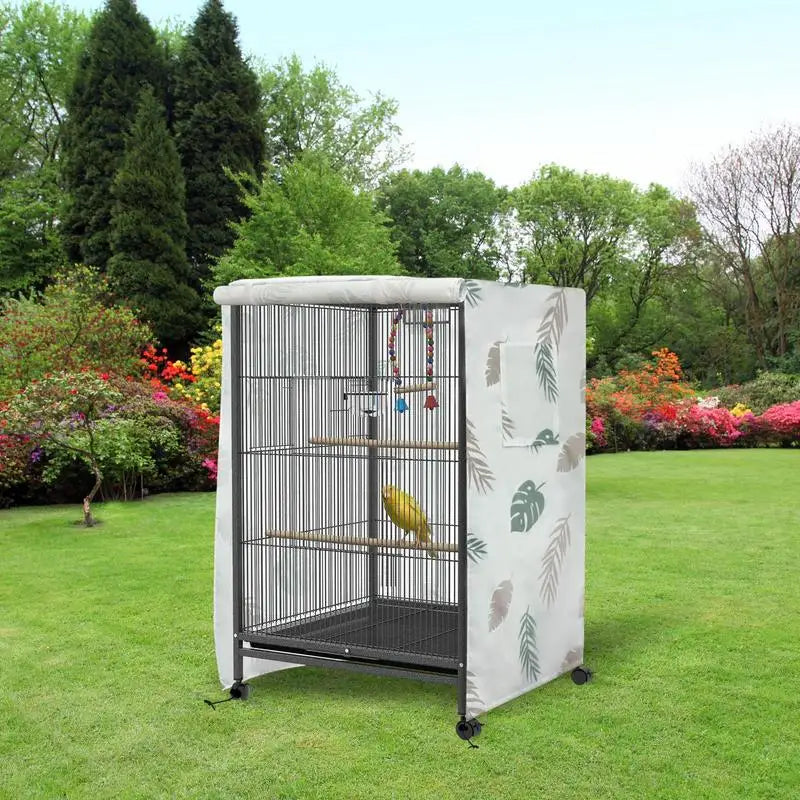 Parrot Cage Cover Waterproof | Large Bird Cage Cover Washable | Protective Cover For Sunlight/Wind