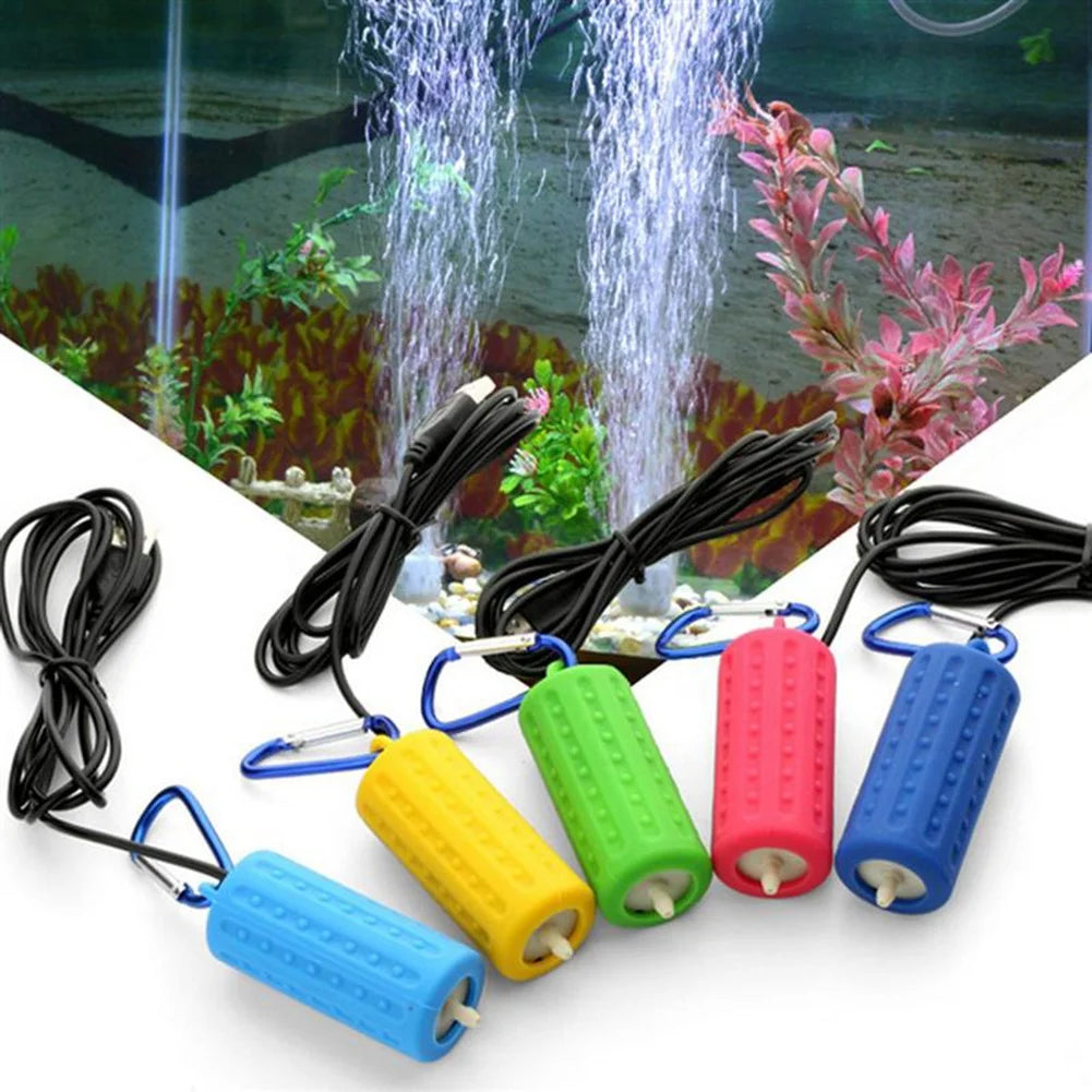 Aquarium Air Pump | Small USB Portable Motor | Energy Saving