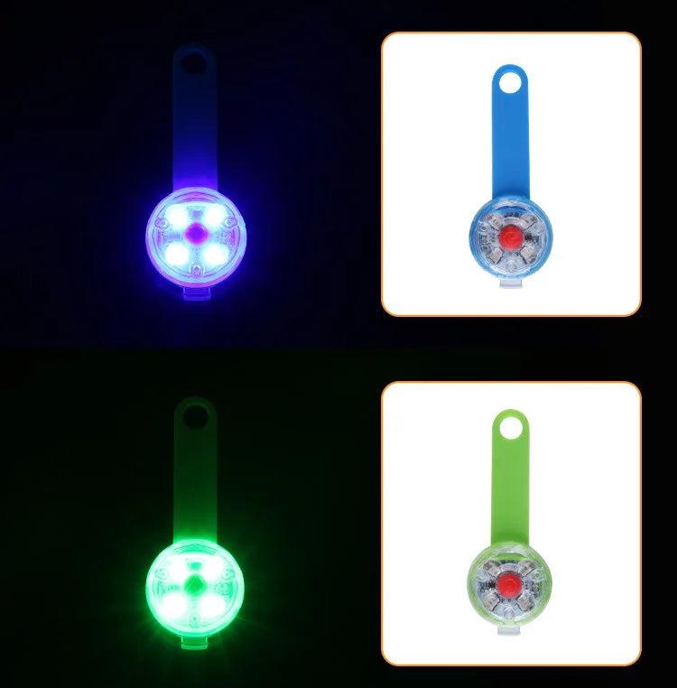 LED Pet Dog/Cat Collar Pendant | Night Safety Cat Luminous Light IPX7 Waterproof Flashing Harness With Light for Dog and Cat